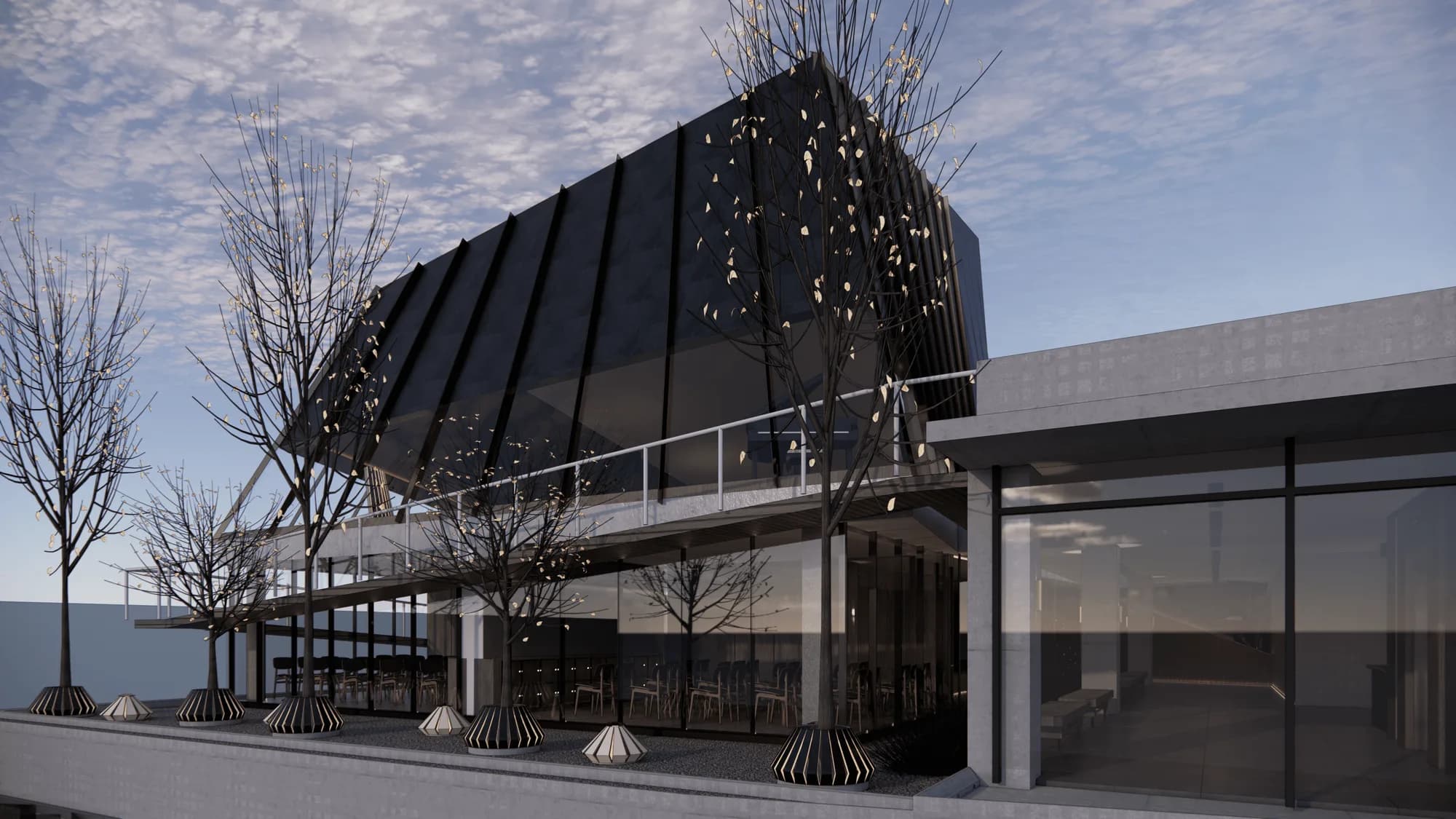 Rooftop 1st floor render